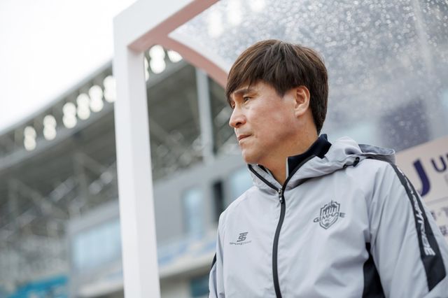 김해 손현준 감독. 사진제공｜한국프로축구연맹
