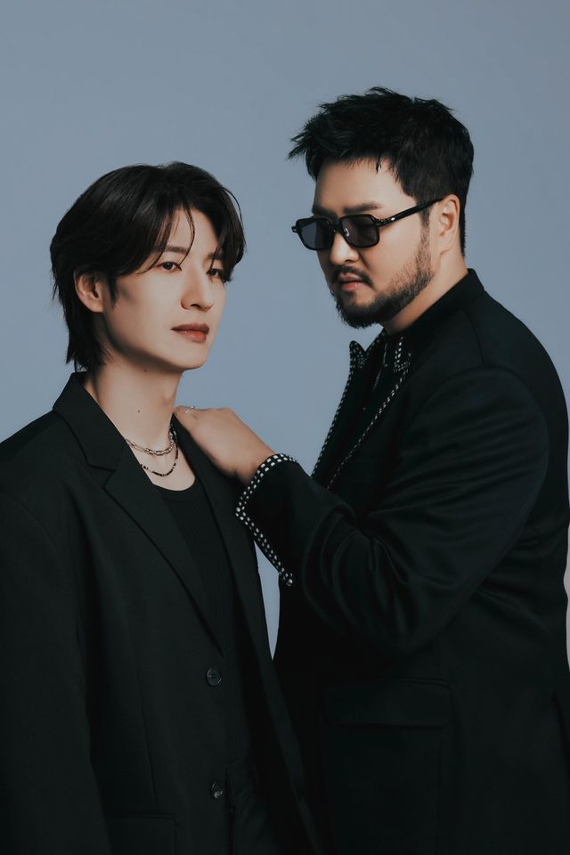 god 손호영(왼쪽), 김태우. 사진제공｜젬스톤이앤엠