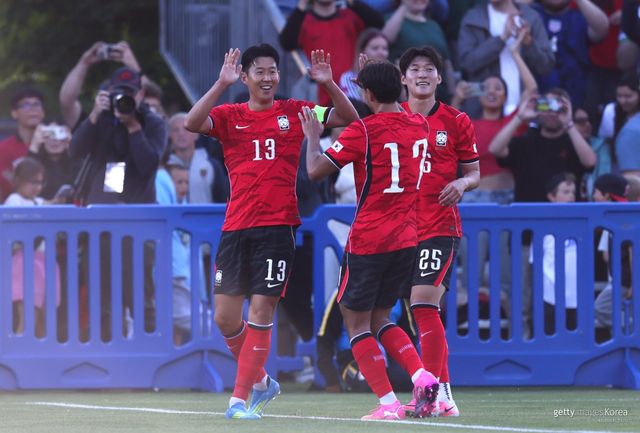 한국 축구대표팀. 사진=게티이미지코리아