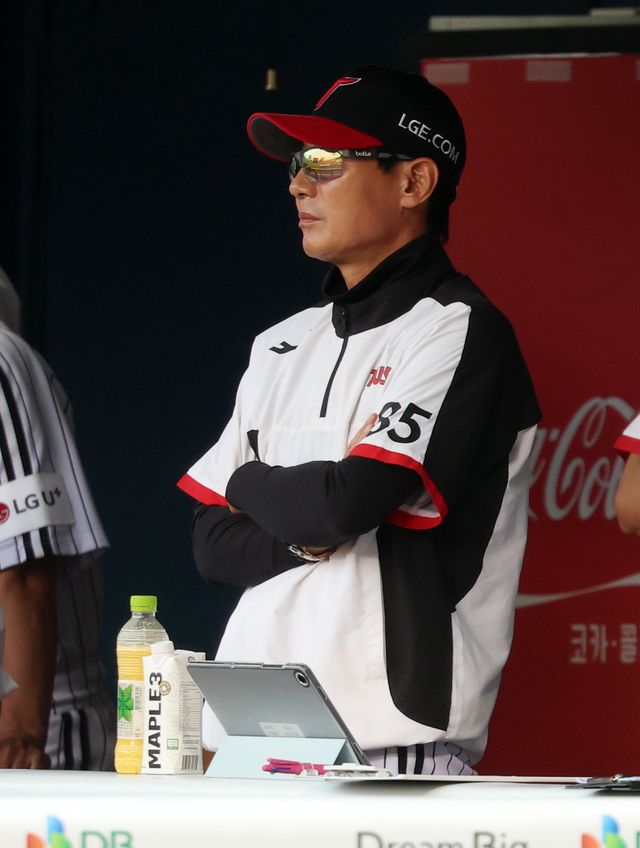 염경엽 LG 감독. 뉴시스