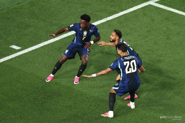 브라질 축구대표팀. 사진=게티이미지코리아