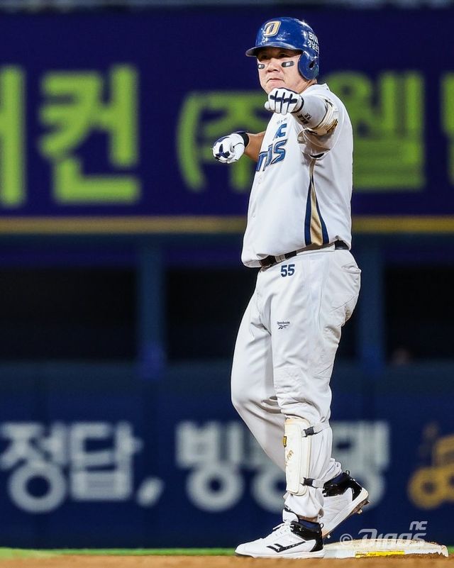 NC 이우성은 올해 확실한 루틴을 정해 꾸준히 실천하며 타격의 달인으로 거듭났다. 사진제공｜NC 다이노스