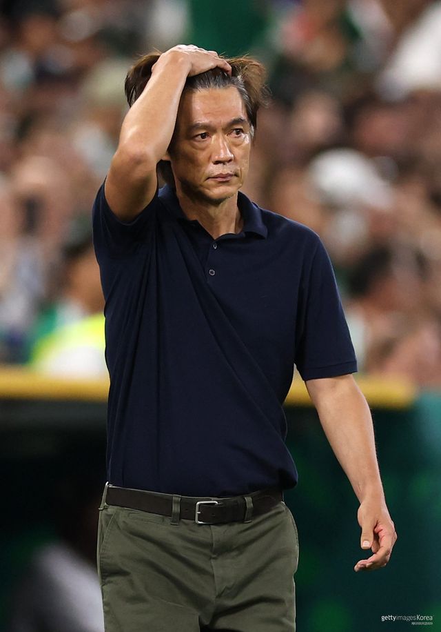 홍명보 한국 축구대표팀 감독. 사진=게티이미지코리아