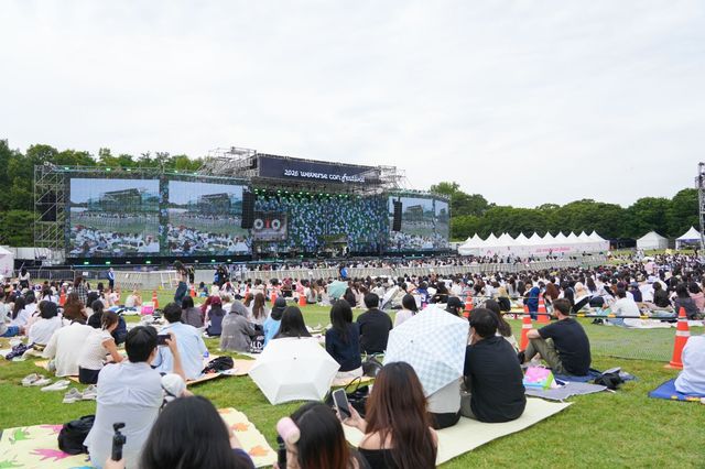 88잔디마당에서 열린 위버스파크 전경. 사진제공 | 2026 위버스콘 페스티벌