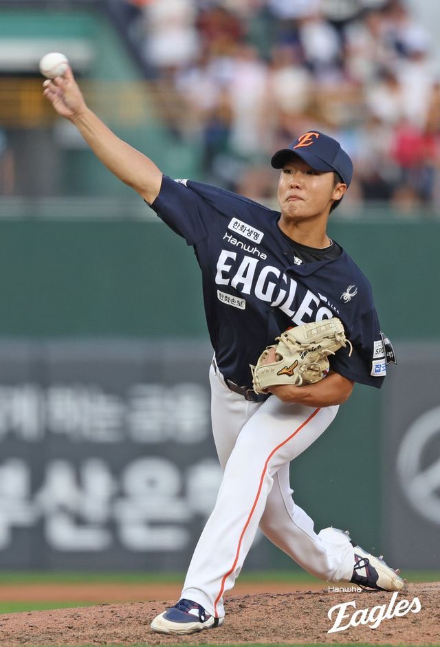 한화 정우주가 시즌 초반 부진을 털어내며 궤도에 오르고 있다. 사진제공｜한화 이글스
