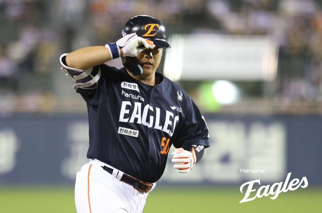 한화 강백호가 10일 잠실구장서 열린 ‘2026 신한 SOL KBO 올스타전’ 컴투스프로야구 홈런더비서 우승했다. 사진제공｜한화 이글스