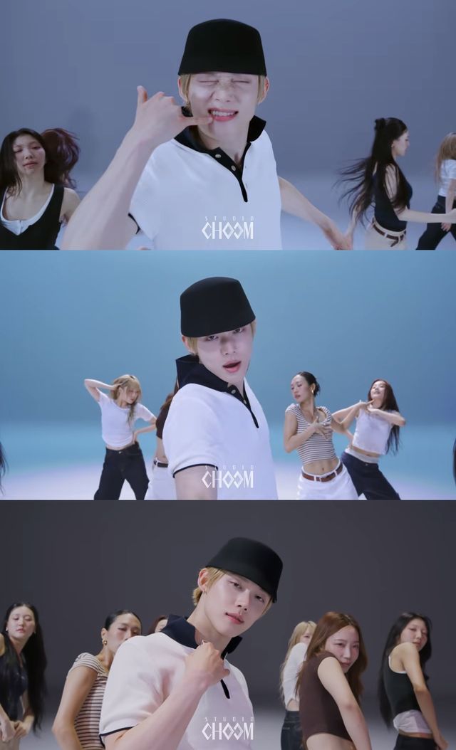 사진│‘Ice Cream’ 퍼포먼스 영상 갈무리