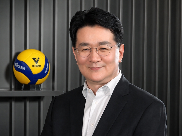 조원태 제8대 KOVO 총재가 최근 스포츠동아와 만나 지난 9년간의 임기를 되돌아봤다. 2017년 6월 제6대 총재로 취임한 그는 두차례 연임을 거쳐 지난달 30일까지 KOVO를 이끌었다. 사진제공│KOVO