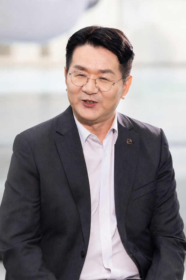 조원태 제8대 KOVO 총재가 최근 스포츠동아와 만나 지난 9년간의 임기를 되돌아봤다. 2017년 6월 제6대 총재로 취임한 그는 두차례 연임을 거쳐 지난달 30일까지 KOVO를 이끌었다. 사진제공│KOVO