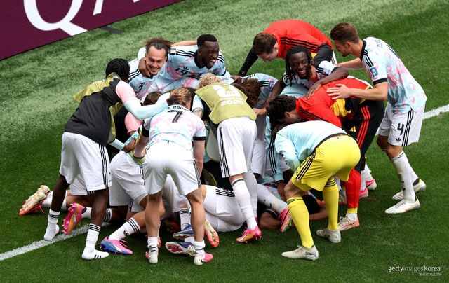 벨기에 축구대표팀. 사진=게티이미지코리아