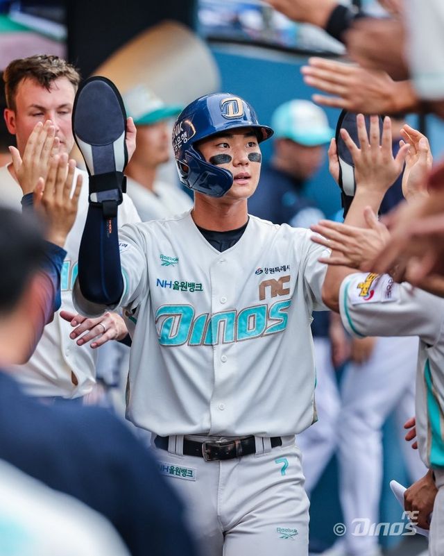 NC 김주원은 WBC서 키운 패스트볼 대응 능력을 토대로 올 시즌 타격 능력을 발전시켰다. 사진제공｜NC 다이노스