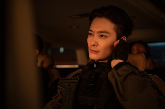 22일 공개되는 ‘킬러들의 쇼핑몰2’에 악당으로 출연하는 오카다 마사키. 사진제공 | 월트디즈니컴퍼니 코리아