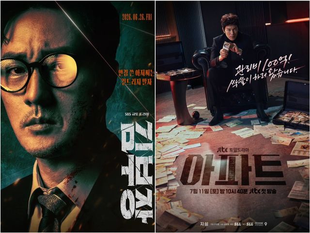 ‘김부장’, ‘아파트’ 등 자극적인 폭력을 앞세워 카타르시스를 극대화한 ‘사이다 서사’ 드라마가 인기와 함께 우려도 낳고 있다. 사진제공｜SBS·JTBC