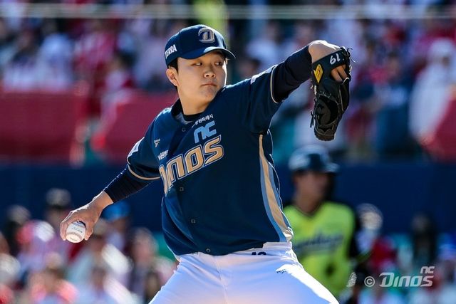 NC는 26일 인천 SSG전서 9회말 2사 후 3점 차 리드를 지키지 못하며 5-5 무승부를 거뒀다. 마무리투수 임지민의 제구난조가 치명적이었다. 사진제공｜NC 다이노스