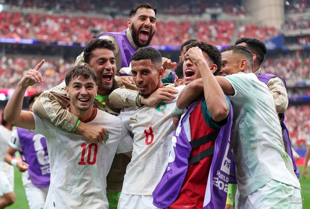 모로코 축구대표팀. 사진=게티이미지코리아