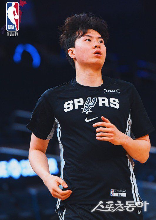 샌안토니오 스퍼스 소속으로 NBA 서머리그서 활약하고 있는 이현중 사진출처｜NBA G리그 SNS