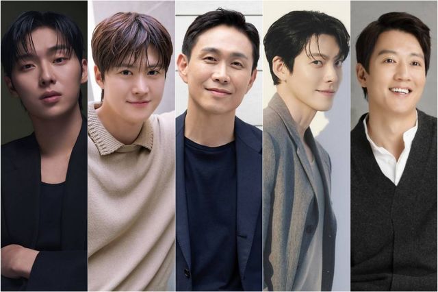 ‘그린라이트’ 최현욱·‘너의 그라운드’ 공명·‘써닝야구단’ 오정세·‘기프트’ 김우빈·‘풀카운트’ 김래원, 사진제공｜넷플릭스·프레인TPC·NEW