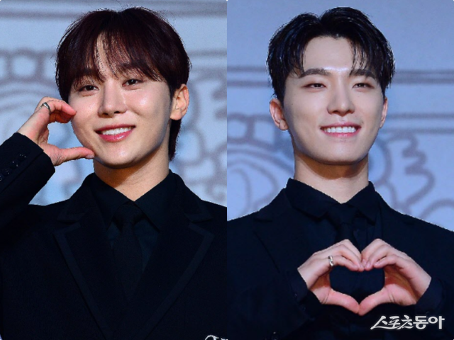 세븐틴 승관(왼쪽)·디노. 스포츠동아DB