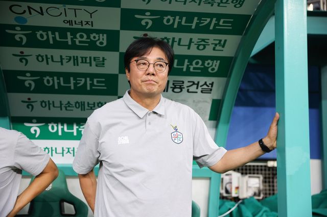 황선홍 대전하나 감독. 사진제공｜한국프로축구연맹