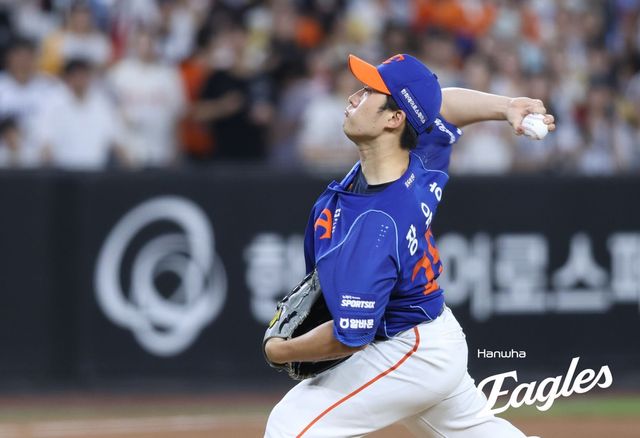 한화 장유호는 시즌 중반 불펜의 한 축을 맡아 활력을 불어넣고 있다. 사진제공｜한화 이글스