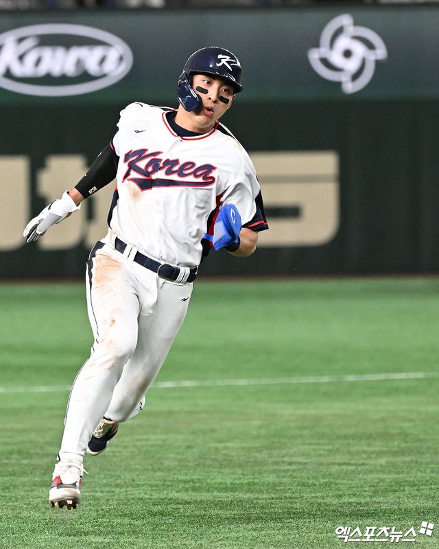 지난해 3월 일본 도쿄돔에서 열린 2023 월드베이스볼클래식(WBC)에 출전했던 이정후. 엑스포츠뉴스 DB