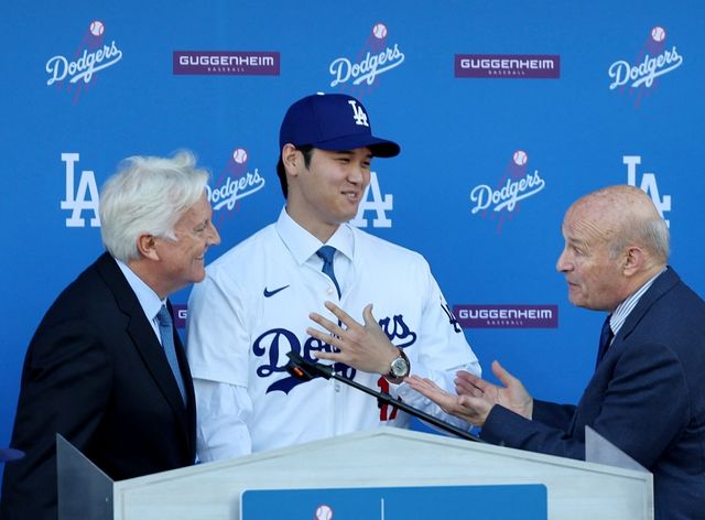 지난해 12월 미국 메이저리그 LA 다저스와 계약기간 10년, 총액 7억 달러 조건으로 계약한 일본의 오타니 쇼헤이