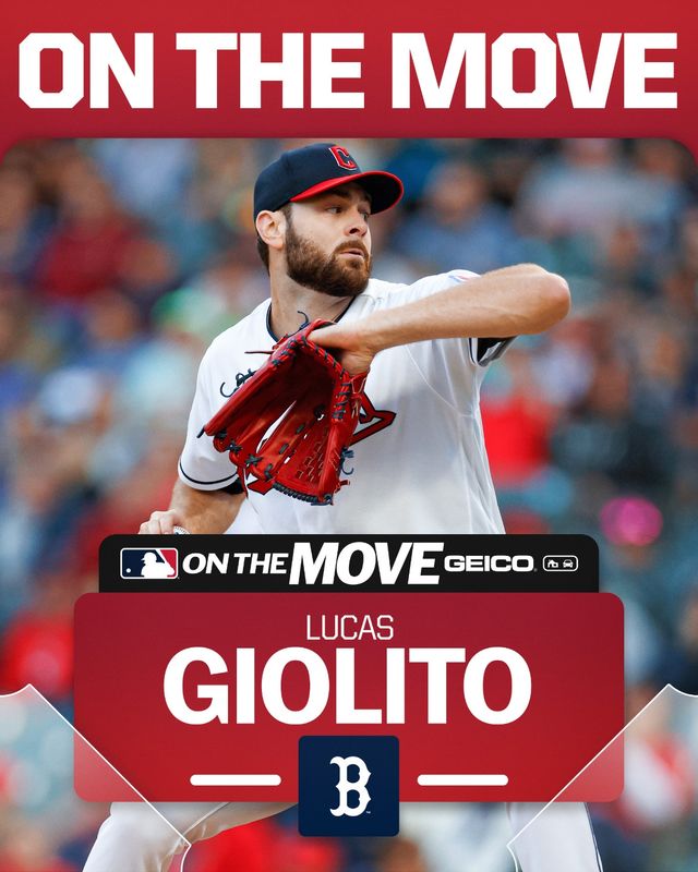 지난달 30일 보스턴과 지올리토가 2년 계약에 합의했다. 메이저리그 공식 SNS.