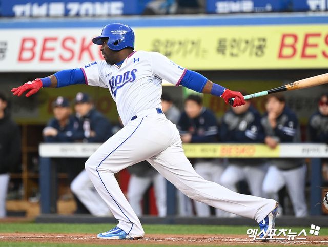 2021년부터 지난해까지 KBO리그 삼성 라이온즈에서 뛰었던 외국인 타자 호세 피렐라. 엑스포츠뉴스 DB