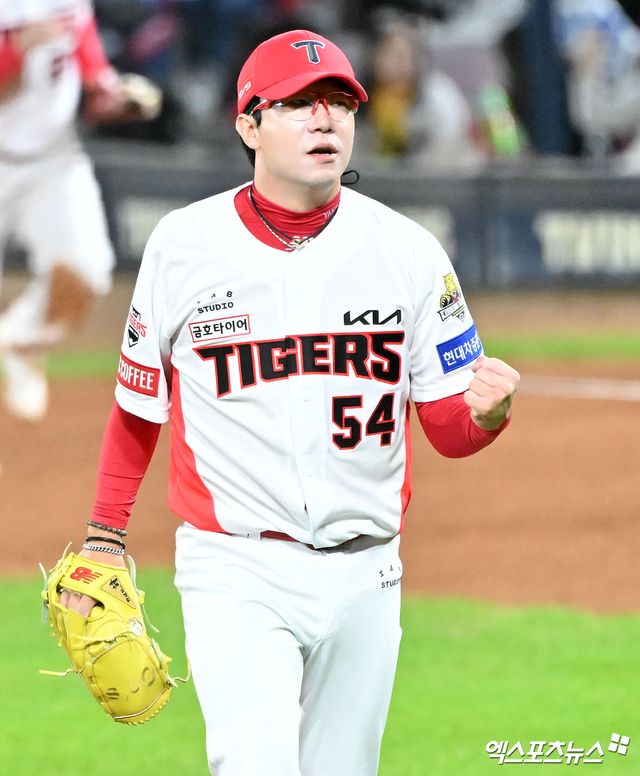 KIA 투수 양현종이 28일 광주-기아 챔피언스필드에서 열린 2024 신한 SOL BANK KBO 한국시리즈 5차전에 선발 등판해 37년을 기다린 광주 우승 축포를 쏘고자 한다. 엑스포츠뉴스 DB