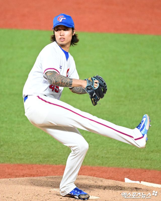 대만 투수 린위민은 13일 대만 타이베이 타이베이돔에서 열릴 '2024 세계야구소프트볼연맹(WBSC) 프리미어12' 조별리그 B조 첫 경기 한국전에 선발 등판할 계획이다. 엑스포츠뉴스 DB