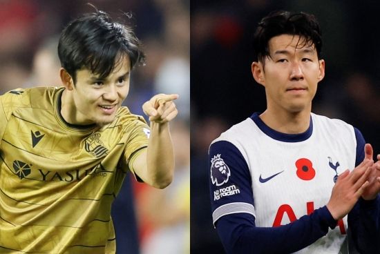 영국 매체 팀토크가 16일(한국시간) 토트넘과 바이에른 뮌헨이 현재 레알 소시에다드 공격수 구보 다케후사 영입전에 참전했다고 보도했다. 연합뉴스