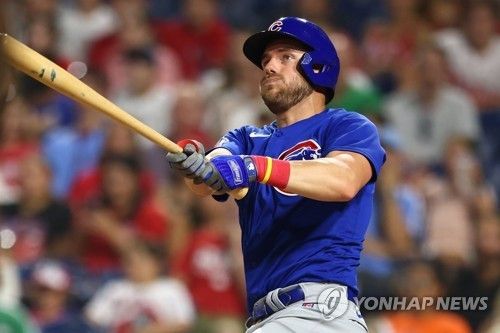 KIA는 26일 외국인 타자 위즈덤과 계약을 체결했다. 메이저리그에서 세 시즌 연속 20홈런을 터트렸던 강타자를 품으며 타선 보강의 꿈을 이뤘다. 연합뉴스 AFP