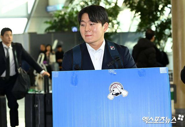 2024 KBO 신인드래프트에서 1라운드 전체 2순위로 두산 베어스에 입단한 투수 김택연. 엑스포츠뉴스 DB