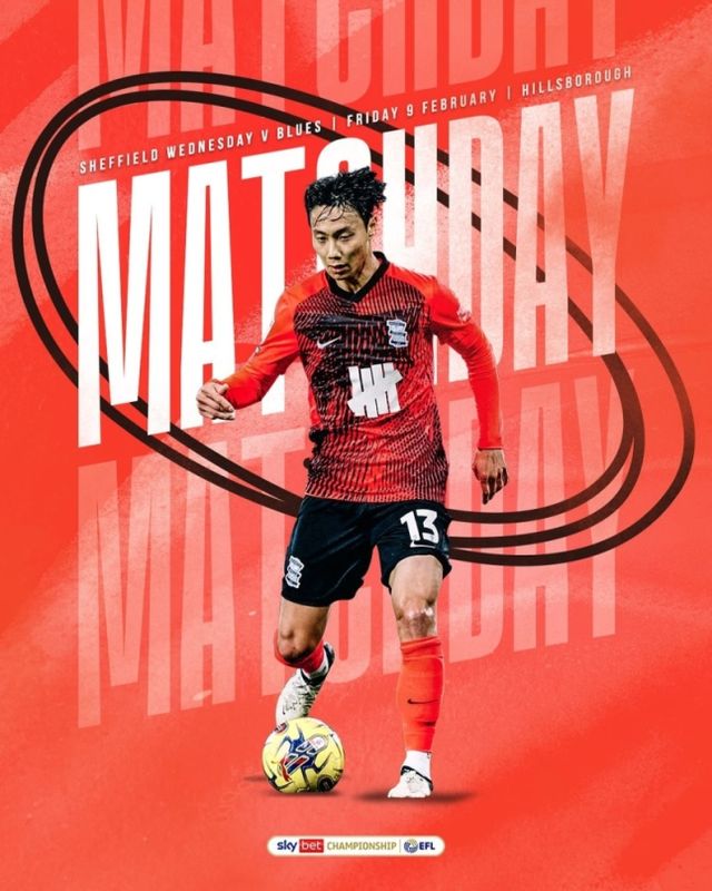 백승호가 버밍엄 시티 소속으로 두 번째 경기를 치렀다. 후반전 초반 교체로 투입된 백승호는 준수한 활약을 펼쳐 패배 속에서도 호평을 받았다. 사진 버밍엄 시티