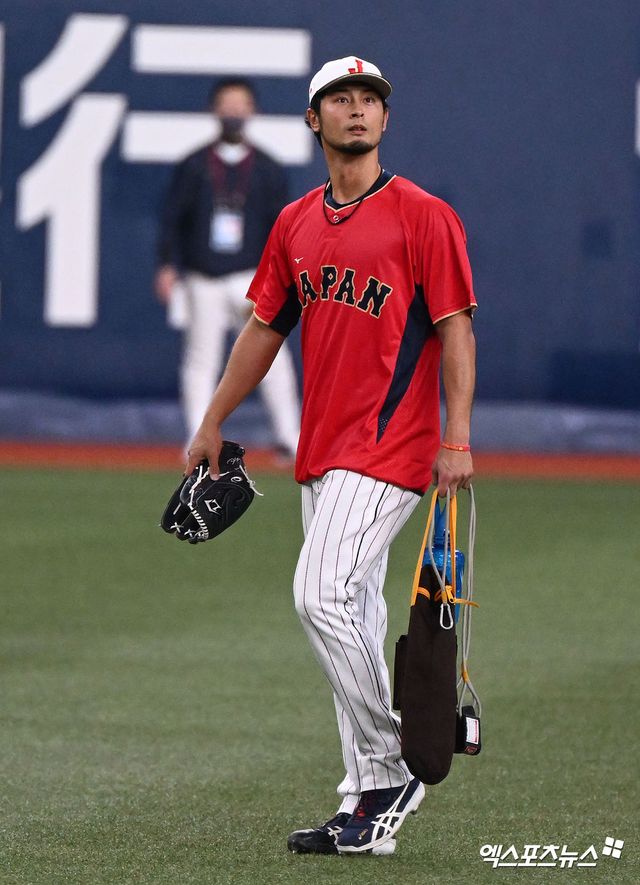 지난해 3월 열린 2023 월드베이스볼클래식에 일본 대표팀 소속으로 출전했던 미국 메이저리그 샌디에이고 파드리스 소속 투수 다르빗슈 유. 사진 엑스포츠뉴스 DB