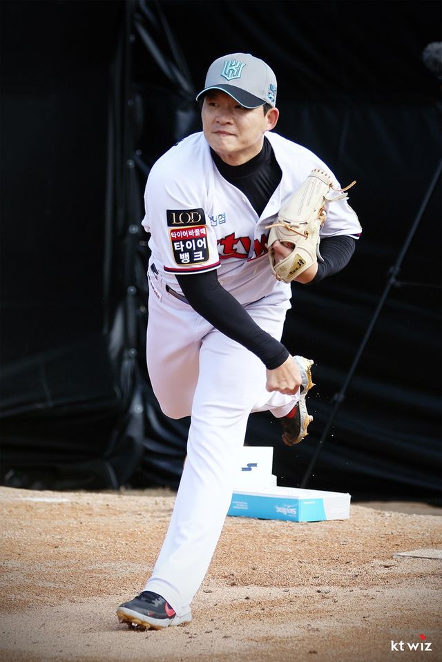 KT 위즈 구원투수 박시영. KT 위즈 제공
