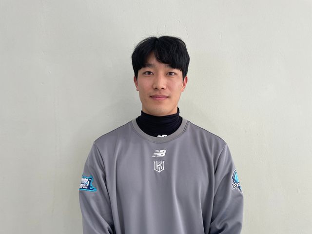 KT 위즈 입단 테스트를 거쳐 합류한 투수 조용근. 익산, 최원영 기자