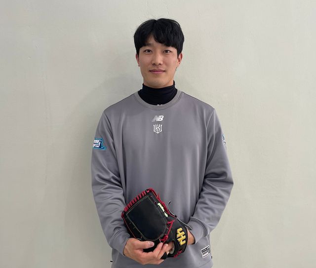 KT 위즈 입단 테스트를 거쳐 합류한 투수 조용근. 익산, 최원영 기자