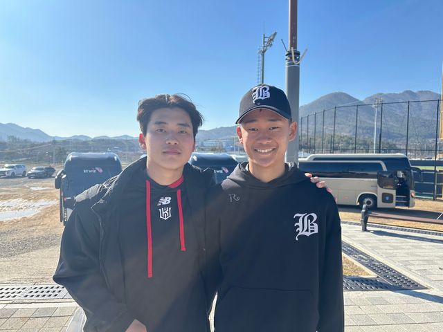 왼쪽부터 박영현과 박지현. KT 위즈 제공