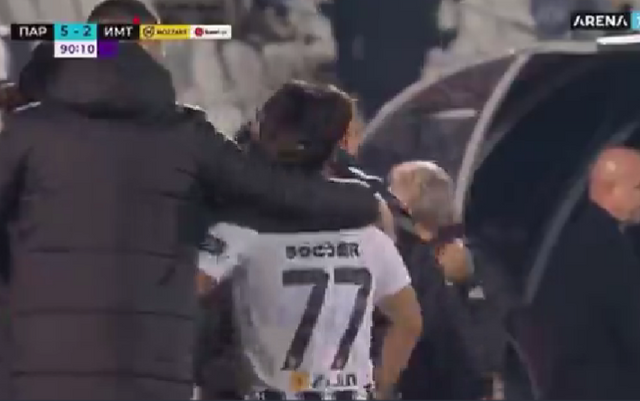 고영준은 18일 세르비아 베오그라드의 스타디온 파르티자나에서 열린 FK IMT와의 경기에서 후반 교체 투입돼 데뷔전을 치렀고, 경기 막판 데뷔골까지 넣으며 최고의 하루를 보냈다. 파르티잔은 5-2로 크게 이기고 리그 선두로 올라섰다. 중계화면 캡쳐