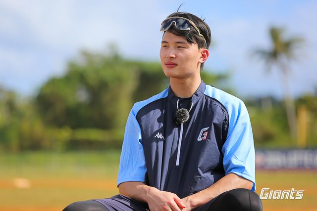 지난 2월 1일부터 괌 데데도 스포츠 컴플렉스 야구장에서 스프링캠프 훈련을 소화 중인 롯데 자이언츠 외야수 윤동희. 사진 롯데 자이언츠 제공