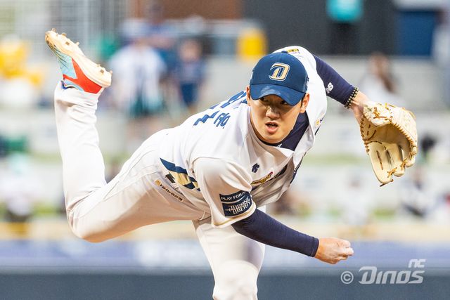 NC 다이노스 투수 김시훈은 선발진 경쟁에서 두각을 나타낼 수 있을까. NC 다이노스