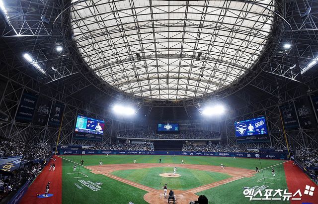 고척스카이돔은 서울시리즈를 앞두고 재정비에 나섰다. 엑스포츠뉴스 DB