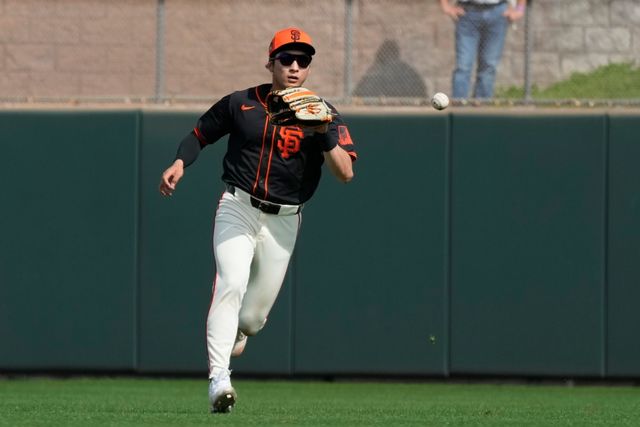 이정후가 22일 미국 애리조나주 피닉스의 아메리칸 패밀리 필즈 오브 피닉스에서 열리는 2024 메이저리그 시범경기 밀워키 브루어스와의 원정경기에 출전하지 않는다. 전날 3출루로 컨디션을 끌어올린 이정후는 휴식 차원에서 라인업에서 제외됐다. 이정후뿐만 아니라 호르헤 솔레어 등 주전급 선수들이 하루 쉬어가게 됐다. AP 연합뉴스