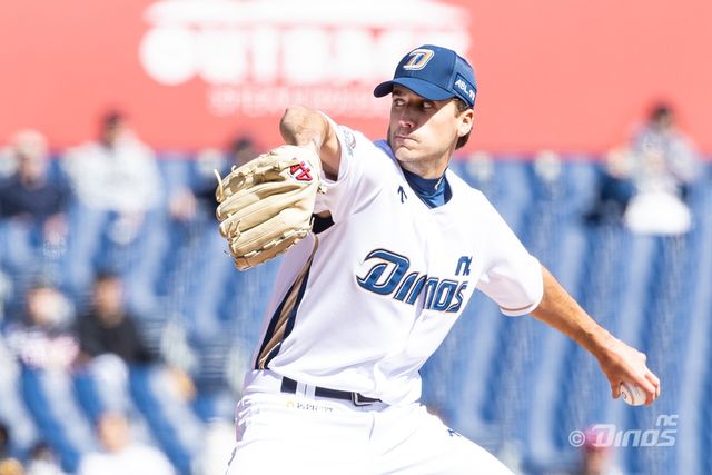 위력적인 투구를 선보인 하트. 페디의 공백을 최소화할 수 있을까. NC 다이노스