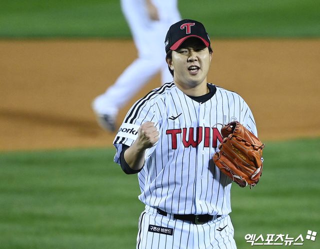 유영찬도 홈런포의 아픔을 뒤로 하고 반등에 성공했다. 엑스포츠뉴스 DB