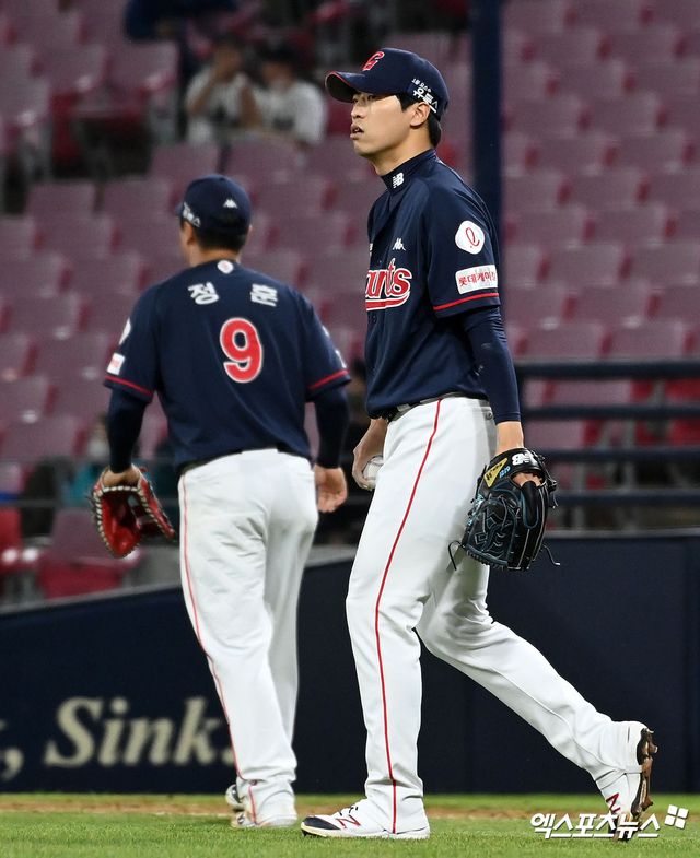 구승민은 9일 사직구장에서 열린 '2024 신한 SOL Bank KBO 리그' 삼성 라이온즈와 주중 3연전 1차전에서 구원 등판해 ⅔이닝 1실점으로 흔들렸다. 최근 부진이 이어지며 평균자책점은 30.38을 기록 중이다. 엑스포츠뉴스 DB