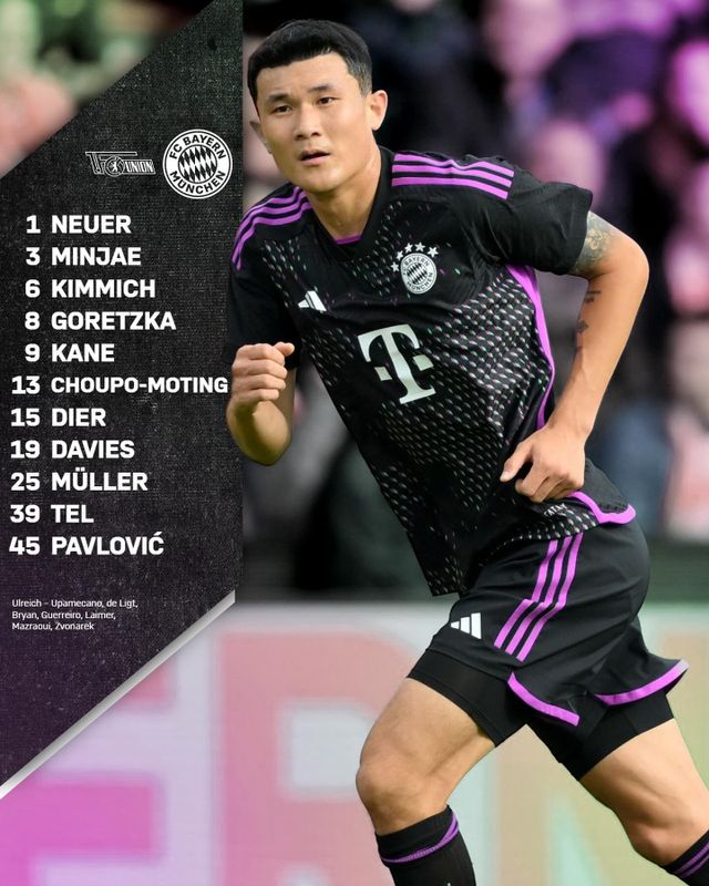 후반기에 주전에서 밀려났던 코리안 몬스터 김민재(27)가 다시 주전으로 도약할 기회를 잡았다.&nbsp;우니온 베를린 원정 경기에서 뮌헨은 김민재를 선발로 내세웠다. 4경기 만에 선발로 출전한 김민재는 후반 14분 교체되기 전까지 안정된 플레이를 펼치며 실점을 허용하지 않으면서 대승에 기여했다. 바이에른 뮌헨