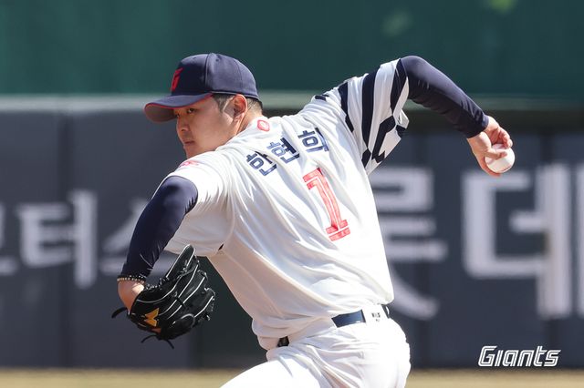 롯데 자이언츠 베테랑 사이드암 한현희. 4월 23일 부산 사직야구장에서 열리는 2024 신한 SOL Bank KBO리그 SSG 랜더스와 팀 간 3차전에 선발투수로 등판한다. 사진 롯데 자이언츠