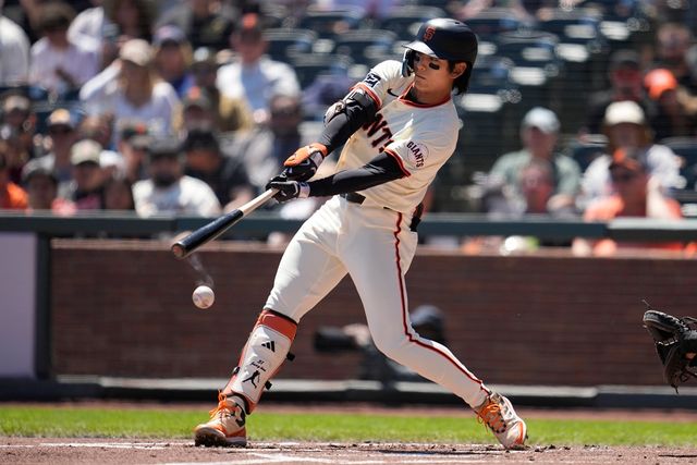 이정후는 한국시간 29일 미국 캘리포니아주 샌프란시스코 오라클파크에서 열린 '2024 메이저리그' 피츠버그 파이어리츠전에서 1번타자 중견수로 선발 출전. 4타수 1안타로 팀 승리에 힘을 보탰다. 연합뉴스 AP